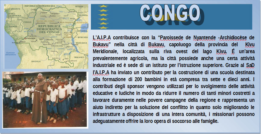 Congo - scheda progetto